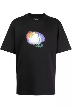 AGNÈS B. Playera con estampado gráfico