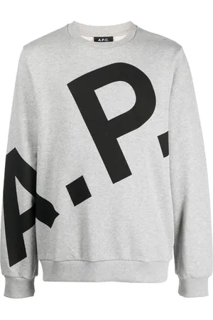 A.P.C. Sudadera con logo estampado