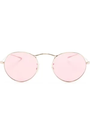 Oliver Peoples Lentes de sol con armazón redonda