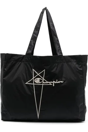 Rick Owens Tote con logo bordado