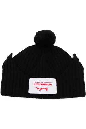 Charles Jeffrey Loverboy Gorros - Chunky-knit cat-ear beanie