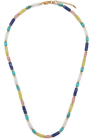Missoma Collar con cuentas de gemas