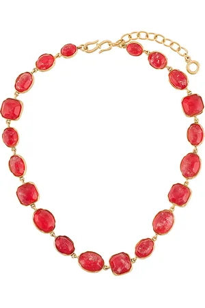 Goossens Collar con cabujones y cristales