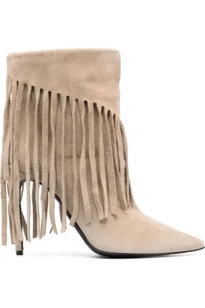 Pinko Botines con flecos y tacón de 120mm