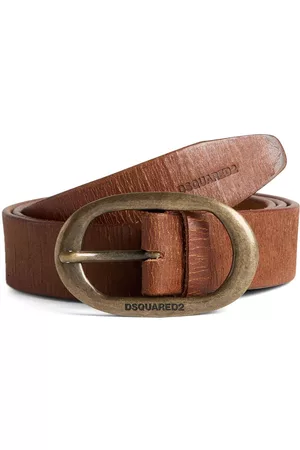 Dsquared2 Hombre Cinturones - Logo-buckle leather belt