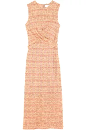 ST. JOHN Mujer Vestidos de tweed - Vestido de tweed con cuello redondo