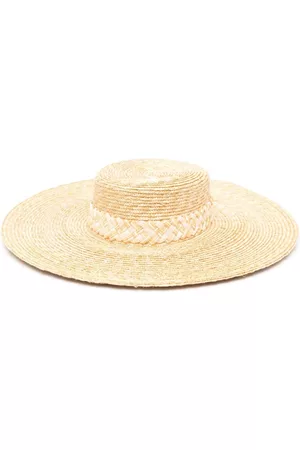 GIGI BURRIS MILLINERY Mujer Sombreros - Nora woven-raffia sun hat