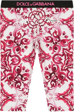Dolce & Gabbana Leggins con estampado Mayólica