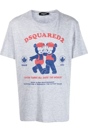 Dsquared2 Playera manga corta con logo estampado