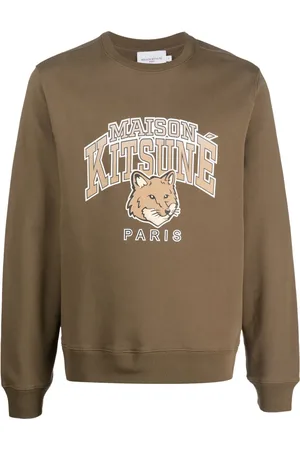 Maison Kitsuné Sudadera con logo estampado