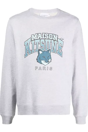 Maison Kitsuné Sudadera con logo estampado