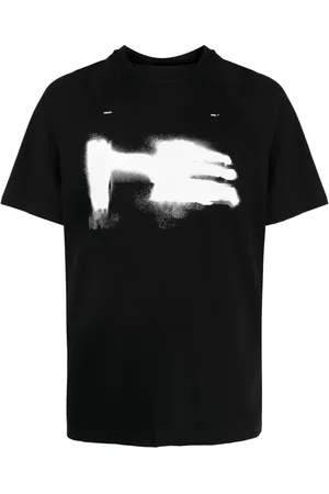 HELIOT EMIL Playera con logo y efecto de espray