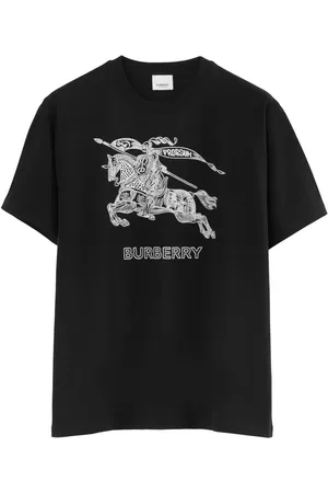 Burberry Playera con logo estampado