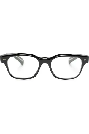 Oliver Peoples Lentes con armazón rectangular