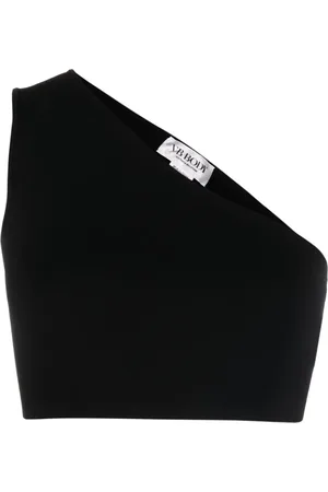 Victoria Beckham Top corto con tira en un hombro