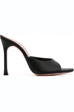 Amina Muaddi Mules Alexa con tacón de 105mm