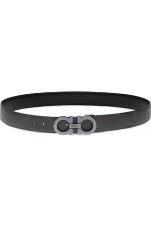 Salvatore Ferragamo Hombre Cinturones - Reversible and adjustable Gancini belt