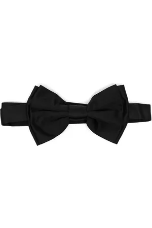 Boglioli Corbata de moño con acabado satinado