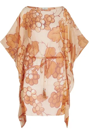 Etro Vestido estilo caftán con motivo Berry