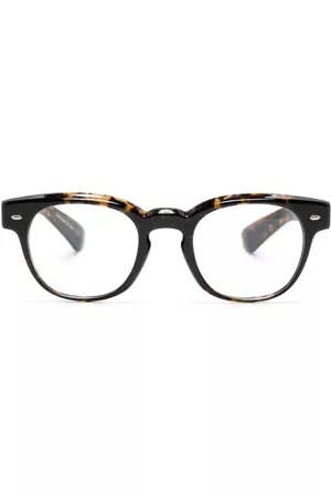 Oliver Peoples Lentes de sol - Allenby tortoiseshell-effect glasses