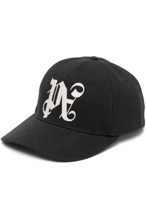 Palm Angels Hombre Gorras - Embroidered-monogram baseball cap