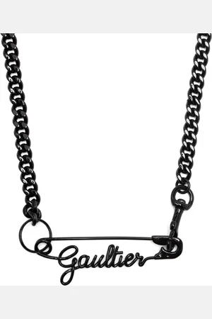 Jean Paul Gaultier Collar con detalle de imperdible