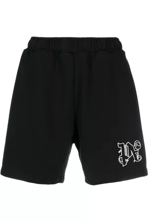 Palm Angels Shorts deportivos Hyper con monograma estampado