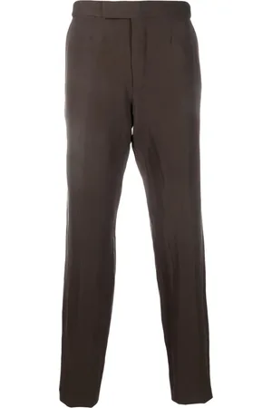 Ermenegildo Zegna Pantalones ajustados con tiro medio