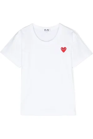 Comme des Garçons Playera con parche del logo