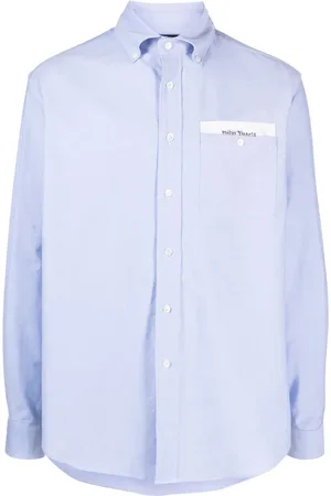 Palm Angels Camisa con franja Sartorial