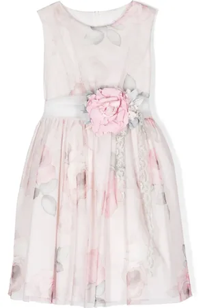 Mimilù Vestido sin mangas con aplique floral