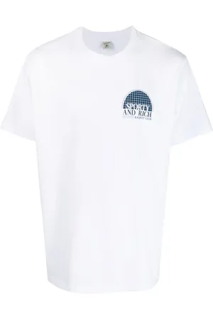 Sporty & Rich Playera con logo estampado