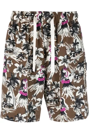 Palm Angels Shorts con estampado gráfico
