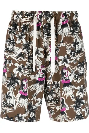 Palm Angels Shorts con estampado gráfico
