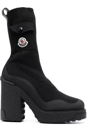 Moncler Mujer Botines - Splora 125mm knitted ankle boot