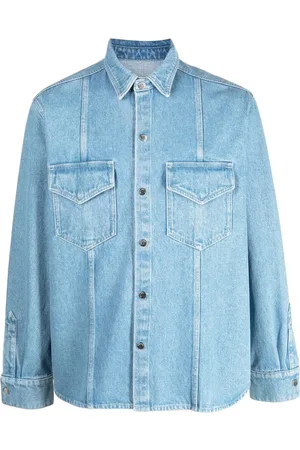 Nanushka Camisa de mezclilla con botones