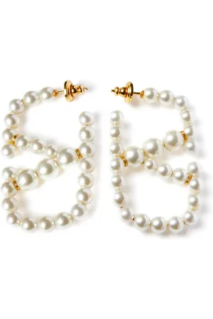 VALENTINO GARAVANI Aretes VLogo Signature con perla