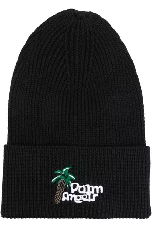 Palm Angels Hombre Gorros - Embroidered logo beanie