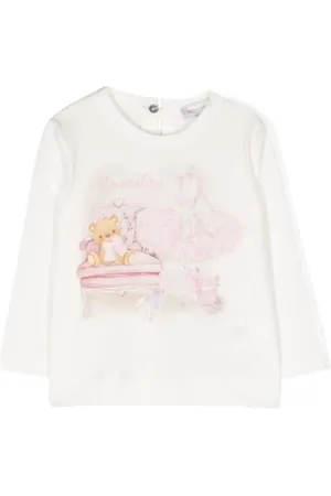 MONNALISA Playera estampada manga larga