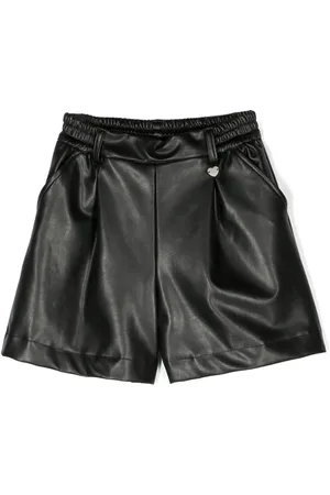 MONNALISA Shorts con diseño satinado