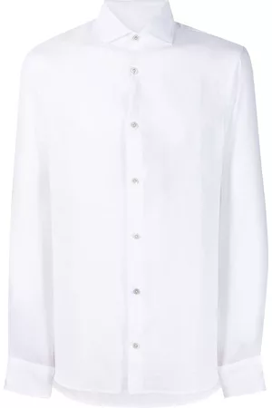 MOORER Hombre Camisas - Sorrento-SA linen shirt
