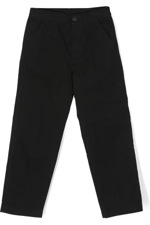Diesel Pantalones chinos con logo bordado