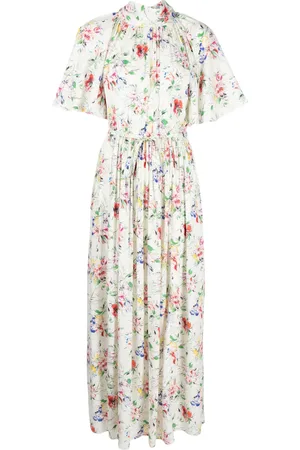 ROSETTA GETTY Vestido largo con estampado floral