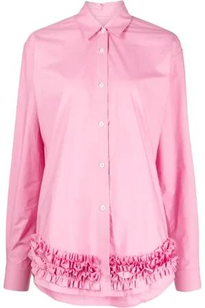Molly Goddard Camisa manga larga con volantes