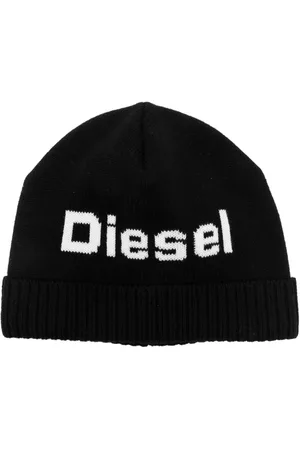 Diesel Gorros - Boina con logo estampado