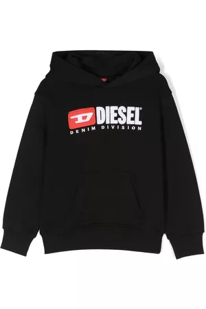 Diesel Sudaderas con logo - Hoodie con logo bordado