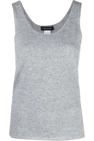 Fabiana Filippi Camiseta tejido con cuello redondo