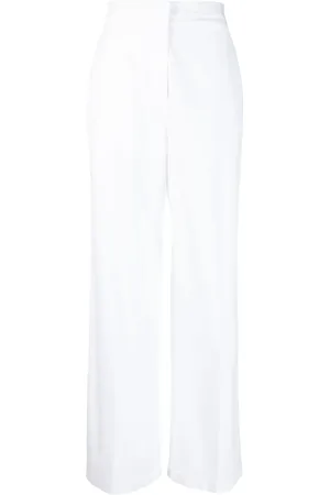 Fabiana Filippi Pantalones acampanados con tiro alto