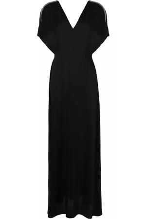Fabiana Filippi Mujer Vestidos de Fiesta y Coctel - Vestido de fiesta con cuello en V