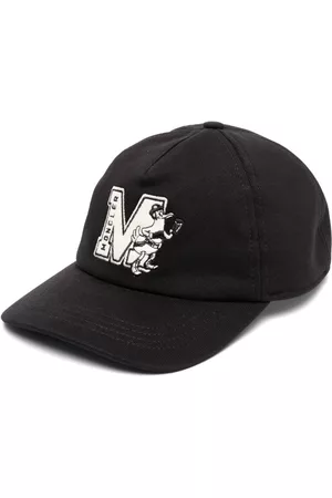 Moncler Gorras - Logo-patch cotton baseball cap